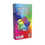 Skyjo Action est une version dynamique du célèbre jeu de cartes Skyjo, ajoutant des cartes d'action spéciales pour pimenter les parties. En plus de réduire votre score, vous devrez utiliser des pouvoirs stratégiques pour influencer le jeu et surprendre vos adversaires. Avec des règles simples et des parties encore plus intenses, Skyjo Action est idéal pour ceux qui cherchent à renouveler l'expérience du jeu original avec plus de tactique et de fun !